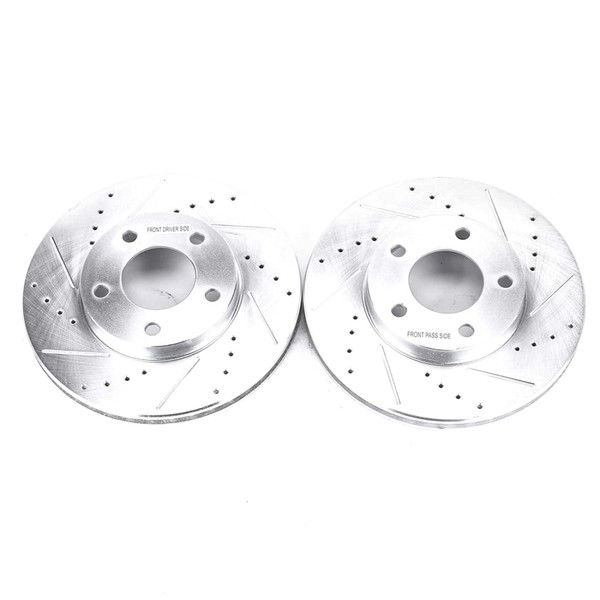 Power Stop 01-07 Ford Escape Front Evolution Drilled & Slotted Rotors - Pair - AR8588XPR