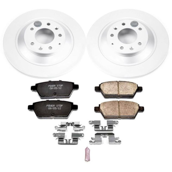 Power Stop 06-07 Mazda 6 Rear Z17 Evolution Geomet Coated Brake Kit - CRK4655