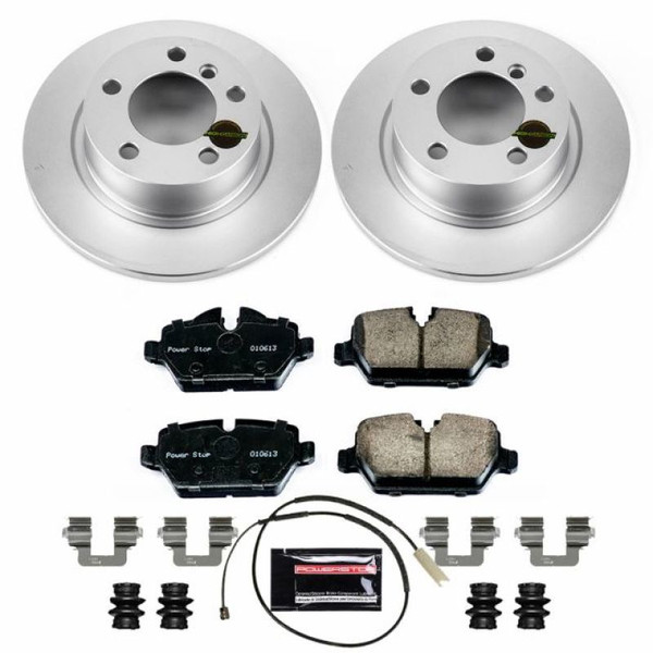 Power Stop 11-16 Mini Cooper Countryman Rear Z23 Evolution Sport Coated Brake Kit - CRK6664