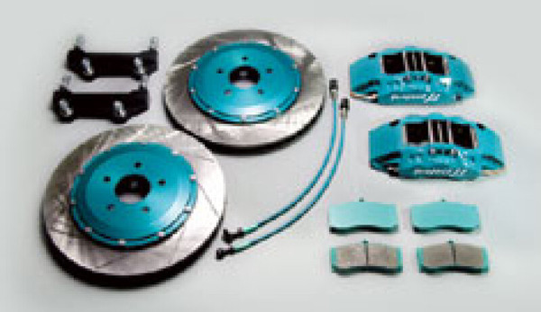 Project Mu Forged Sports Caliper Kit Nissan Silvia (6 Piston) Front 355x32mm Rotors - PFS6-N109B