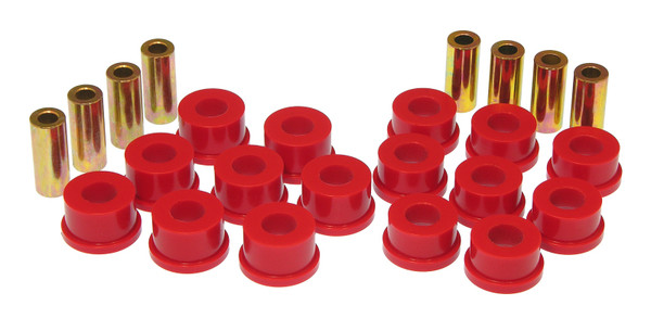 Prothane 07-11 Jeep Wrangler Rear Control Arm Bushings - Red - 1-302
