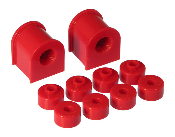 Prothane 89-94 Nissan 240SX Rear Sway Bar Bushings - 17mm - Red - 14-1121