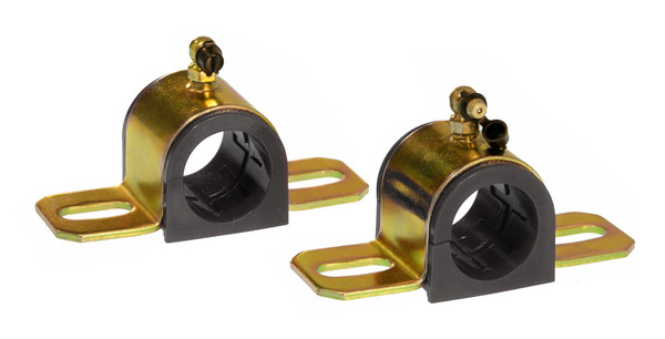 Prothane Universal 90 Deg Greasable Sway Bar Bushings - 32MM - Type B Bracket - Black - 19-1220-BL