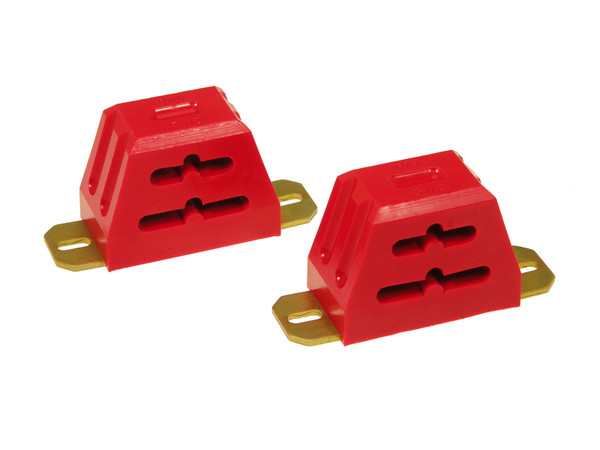 Prothane Universal Bump Stop 3 1/2 Multi-Mount - Red - 19-1309