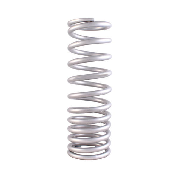QA1 2-1/2in ID Variable Rate High Travel Spring - 10in Length x 140/250lbs/in - Silver Powder Coated - 10HT140/250