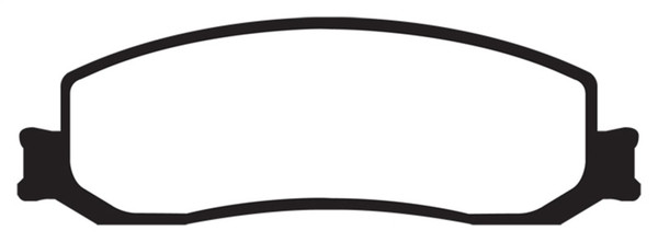 EBC 12 Ford F350 (inc Super Duty) 6.2 DRW 2WD Yellowstuff Front Brake Pads - DP43001R