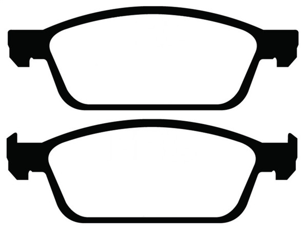 EBC 13+ Ford Escape 1.6 Turbo 4WD Yellowstuff Front Brake Pads - DP43008R