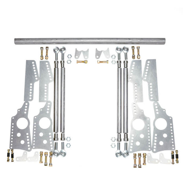 QA1 Heavy Duty Pro Rear Drag 4-Link Component Kit - 7838-1067