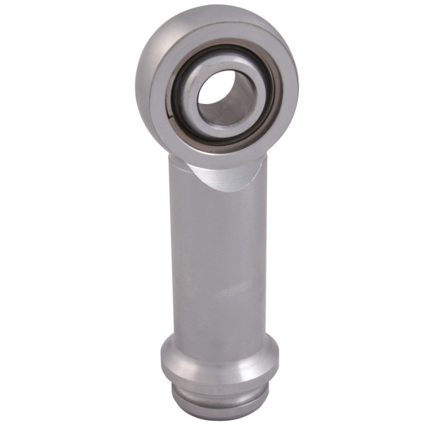 QA1 2in Extended Length Eyelet w/Bearing - 9/16-18 Thread - Chrome Plated - 9036-199