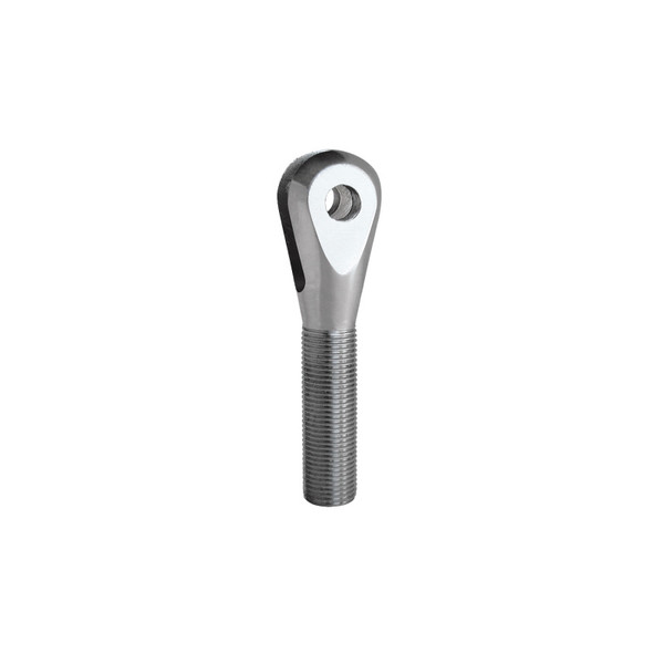 QA1 Clevis - Right Hand - 1/2-3/4in - 3/8in Slot - Carbon Steel - CR8-12-1