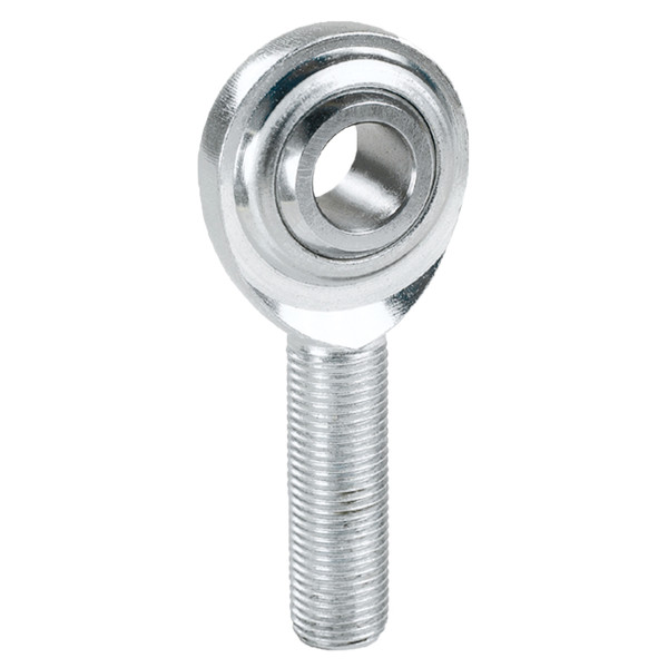 QA1 G Series 2-Pc Rod End - Male/Right Hand - 6mm Bore x M6x1.0 - Stainless Steel w/PTFE - MGMR6T