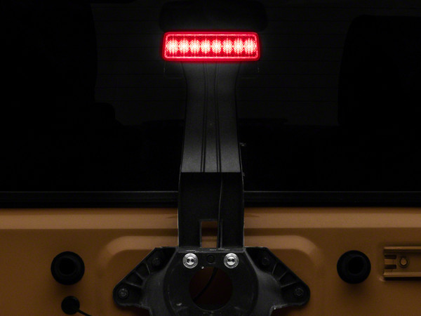 Raxiom07-18 Jeep Wrangler JK Axial Series Hyper Flash LED Third Brake Light- Red - J137870