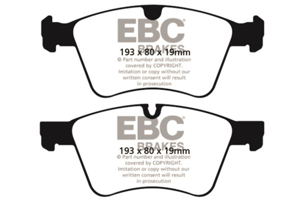 EBC 08-10 Mercedes-Benz GL320 3.0 TD (373mm Front Rotors) Greenstuff Front Brake Pads - DP61860
