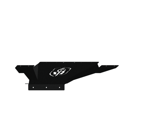 Road Armor 2020 Chevy 2500HD SPARTAN Front Bumper Bolt-On Skid Plate - Tex Blk - 3202XFSPB