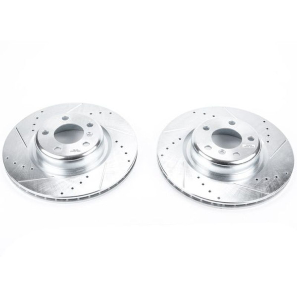 Power Stop 14-16 BMW 228i Rear Evolution Drilled & Slotted Rotors - Pair - EBR1404XPR