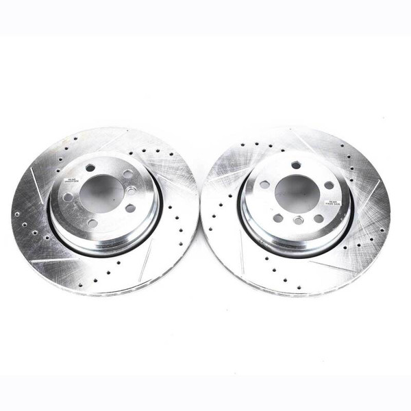 Power Stop 02-05 BMW 745i Rear Evolution Drilled & Slotted Rotors - Pair - EBR865XPR