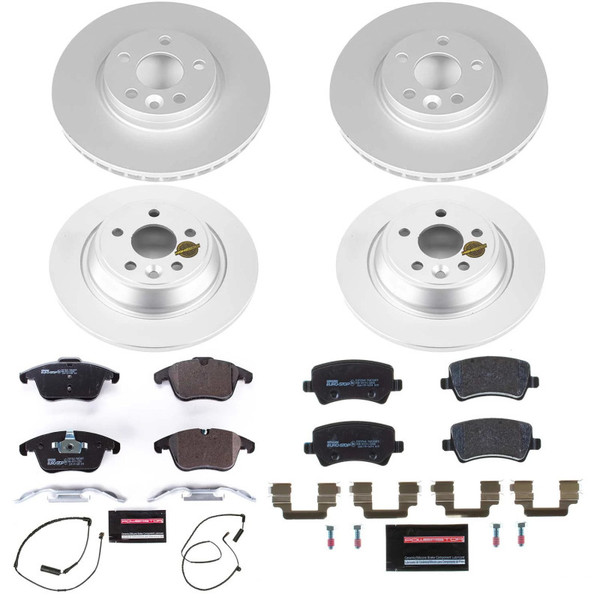 Power Stop 12-15 Land Rover Range Rover Evoque Front & Rear Eurostop Brake Kit - ESK6276