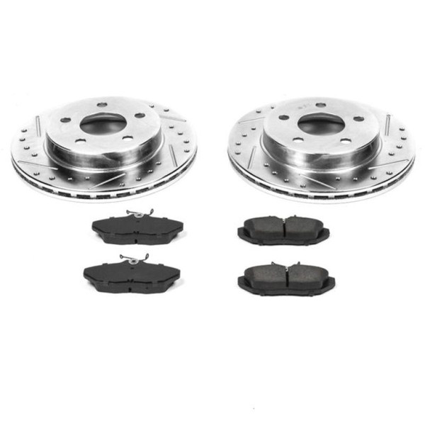 Power Stop 93-97 Ford Thunderbird Rear Z23 Evolution Sport Brake Kit - K1297