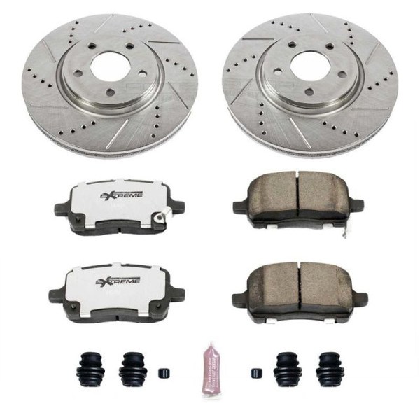 Power Stop 05-06 Chevrolet Cobalt Front Z26 Street Warrior Brake Kit - K1610-26