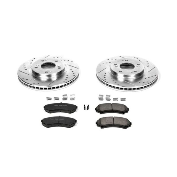 Power Stop 04-11 Mitsubishi Endeavor Front Z23 Evolution Sport Brake Kit - K5258
