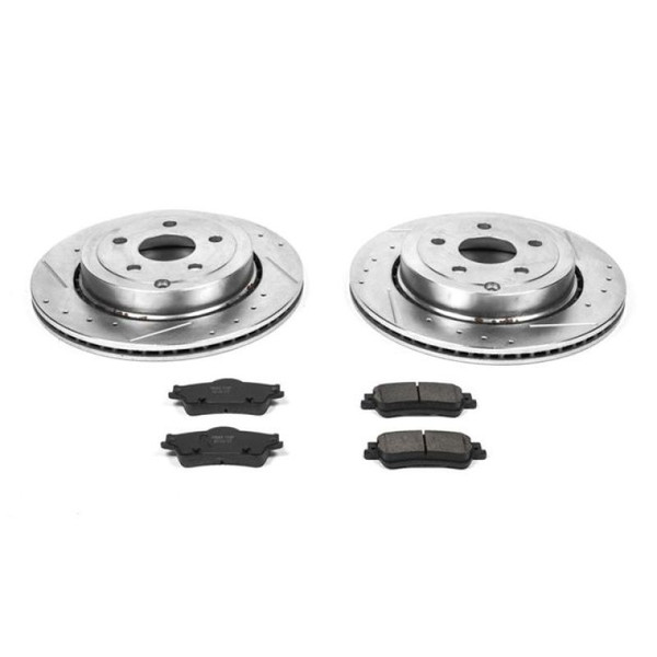 Power Stop 11-17 Chevrolet Caprice Rear Z23 Evolution Sport Brake Kit - K5528