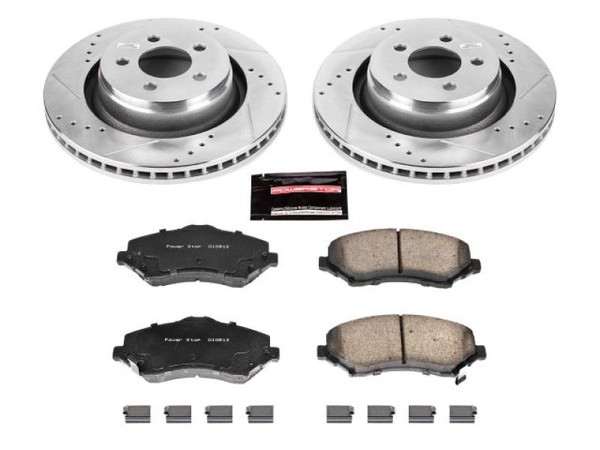 Power Stop 09-11 Dodge Nitro Front Z23 Evolution Sport Brake Kit - K6395