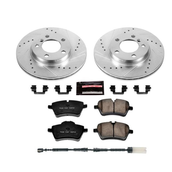 Power Stop 11-16 Mini Cooper Countryman Front Z23 Evolution Sport Brake Kit - K6662