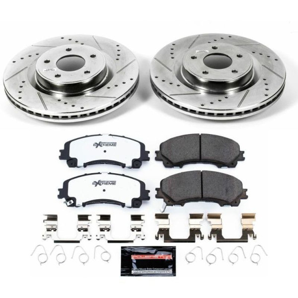 Power Stop 14-19 Infiniti Q50 Front Z26 Street Warrior Brake Kit - K6944-26