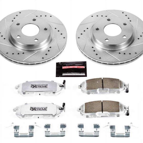 Power Stop 13-18 Nissan Sentra Front Z26 Street Warrior Brake Kit - K6961-26
