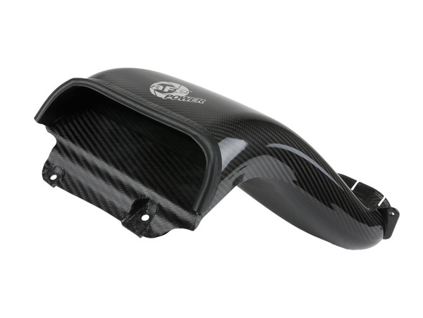 aFe Quantum Cold Air Intake System Scoop 18-20 Ford F150 EcoBoost V6-3.5L/2.7L - Carbon Fiber - 53-10008SC