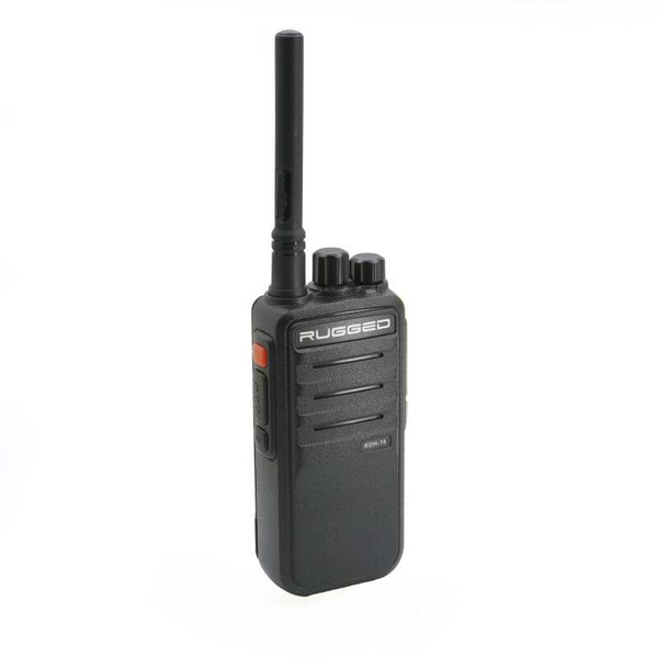 Rugged Radios Rugged RDH16 - Business Band Two Way Handheld Radio - Digital and Analog UHF / Black - RDH16-U