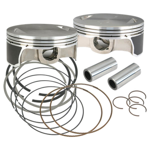 S&S Cycle 2007+ BT 4-1/8in FD Piston Set - .020in - 106-3964A