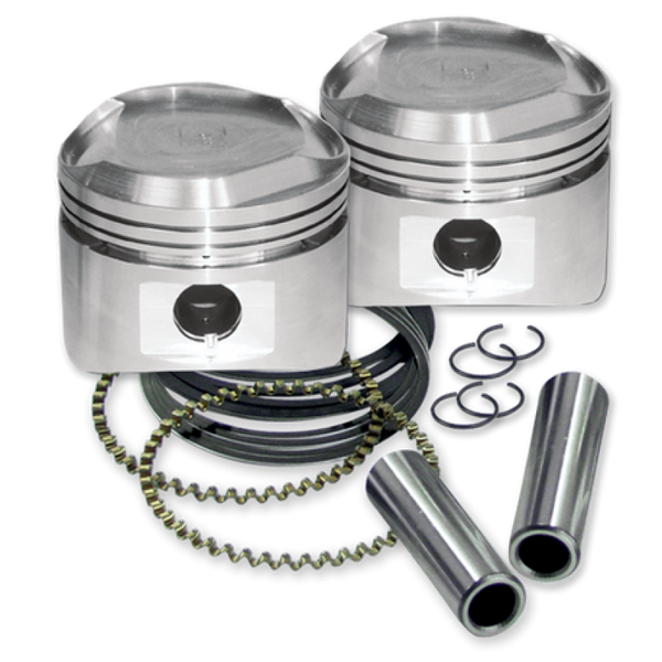 S&S Cycle 84-99 3-1/2in x 4-1/4in Standard 80in Piston Set - 92-2026