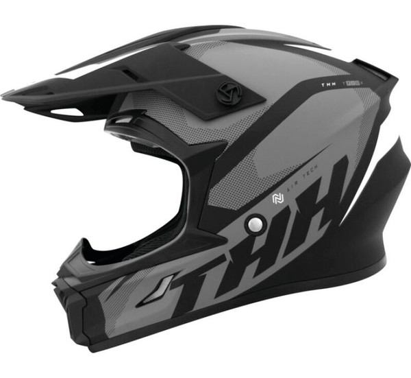 THH Helmets T710XR Airtech Black/Gray - Medium - 647878