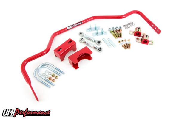 UMI Performance 78-88 GM G-Body 1in Tubular Rear Sway Bar Chassis Mounted Pro-Tour - 3044-275-R