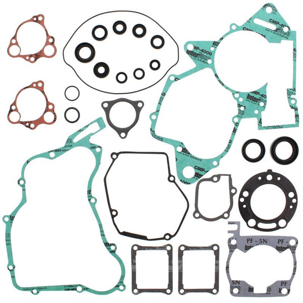 Vertex Gaskets 2000 Honda CR125R Complete Gasket Kit w/ Oil Seals - 811247