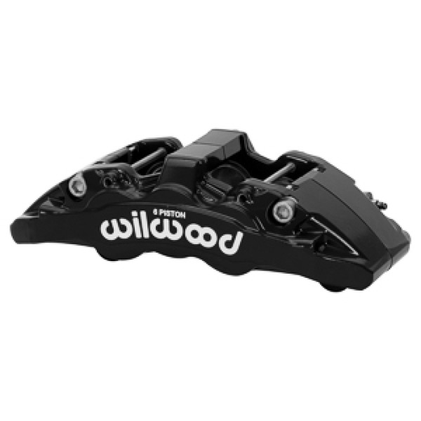 Wilwood 2010+ Ford F150 / 2021+ Ford F150 Raptor Left Aero6-DM Caliper - Black - 120-16830-BK