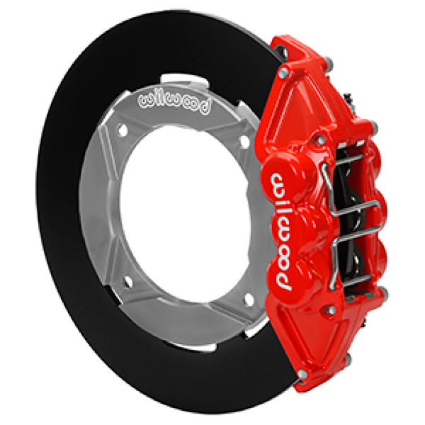 Wilwood 2019 Polaris Turbo UTV6 Rear Kit 11.25in - Red - 140-16631-R