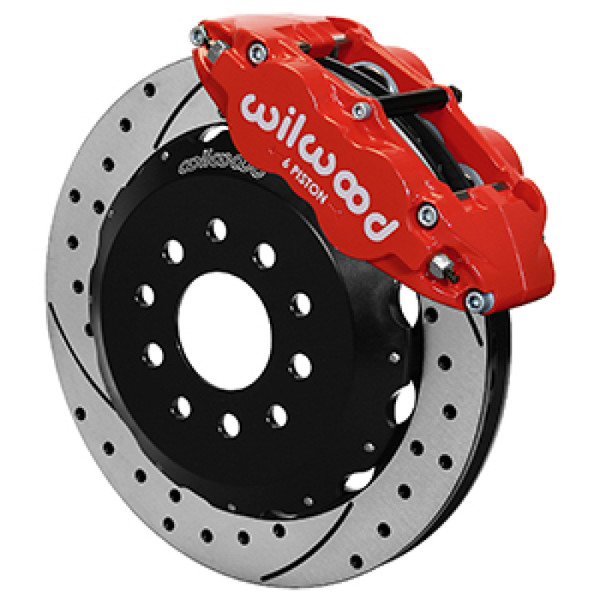 Wilwood FNSL6R Front Kit Chevy C10 DSE Spindle - 140-16781-DR