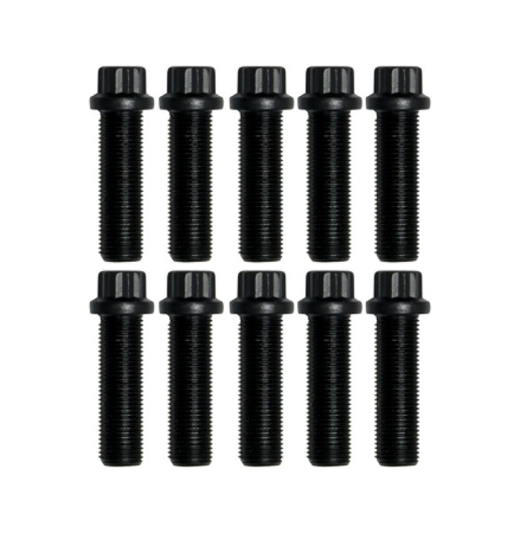 Wilwood Bolt Kit - 1/2-20x1.75 L - 10 Pack (Black) - 230-15369