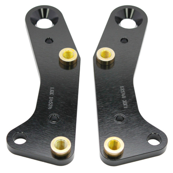 Wilwood Brackets (2) - Flat Primary Spindle (5/8) 6.230 / 4.375 / 1.54 HT - 249-14523/24