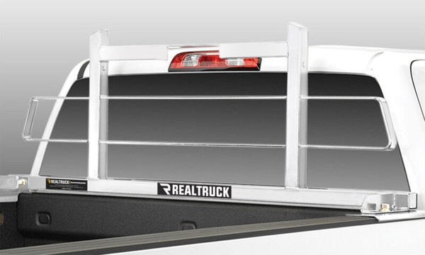 BackRack 09-23 Dodge RAM 1500 w/o RamBx 8ft Bed Original Rack Shortened Frame ONLY (Req. HW) - White - 15020W