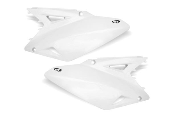 Cycra 08-17 Suzuki RMZ 250-450 Side Number Panels - White - 1CYC-2668-42
