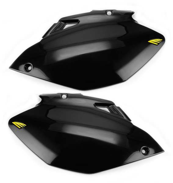 Cycra 06-09 Yamaha YZ250-450F Side Number Panels - Black - 1CYC-2775-12