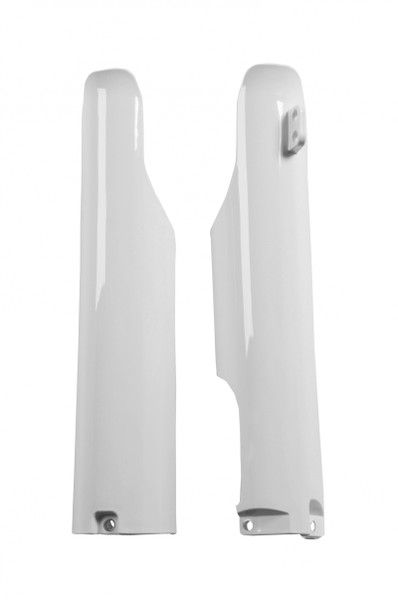 Cycra 05-09 Yamaha YZ125-450F Fork Guards - White - 1CYC-6906-42