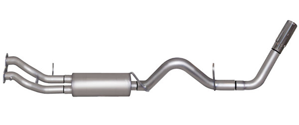 Gibson 96-99 Chevrolet Tahoe LS 5.7L 3in Cat-Back Single Exhaust - Stainless - 615508