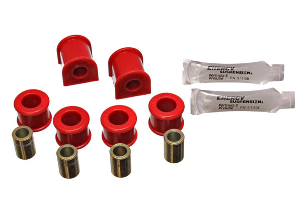 Energy Suspension 90-97 Mazda Miata Red 12.5mm Rear Sway Bar Bushings (includes Sway Bar End Link Bu - 11.5103R