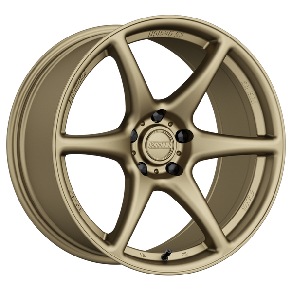 Kansei K11B Tandem 19x10.5in / 5x114.3 BP / 12mm Offset / 73.1mm Bore - Bronze Wheel - K11B-191512+12