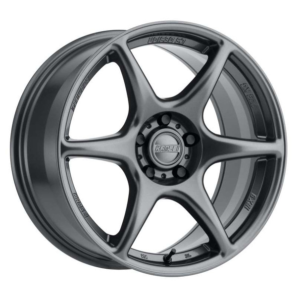 Kansei K11G Tandem 18x8.5in / 5x100 BP / 35mm Offset / 73.1mm Bore - Gunmetal Wheel - K11G-188516+35
