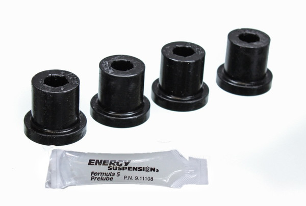 Energy Suspension Aftermarket Shackle Set - Black - 2.2118G
